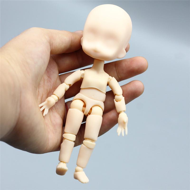 Makeup Doll Hand Feet Head Moveable Vegetarian Garage Kits OB11 Doll Body Baby Doll Models Toy