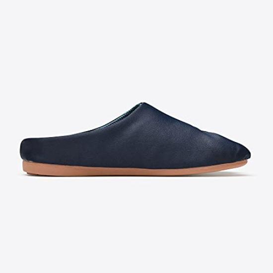 Room Shoes Tabi Type Slippers Tabi Lightweight Indoor Shoes PATTABI Navy M [Margo] (26.0~28.0cm)