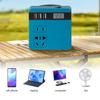 NEW 300W Power Inverter DC 18V-21V To AC 220V Lithium Battery Inverter With Dual USB,1 QC 3.0 For DeWalt / Makita / Milwaukee