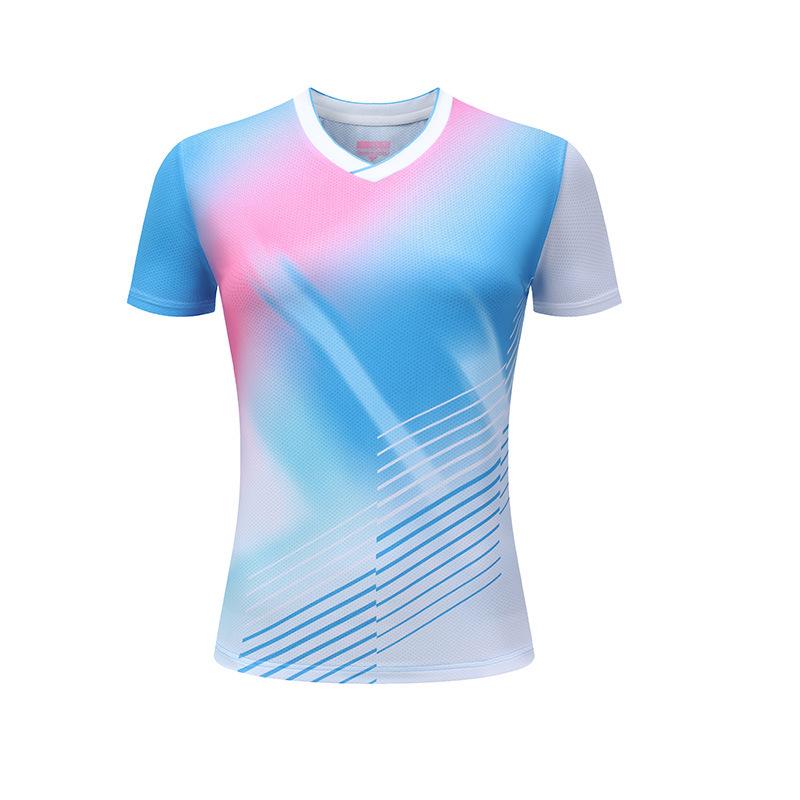 Quick-Dry Breathable Badminton, Tennis & Volleyball Uniform Set for Women & Men with Printed Numbers