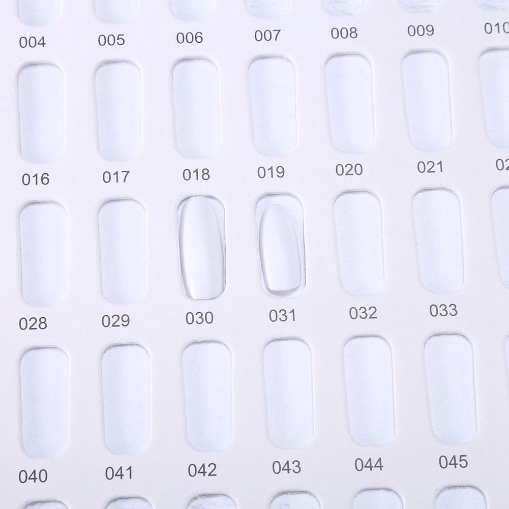 Nail Color Display Chart Book Nail Polish Gel Color Display Card Nail Art Showing Board Pattern