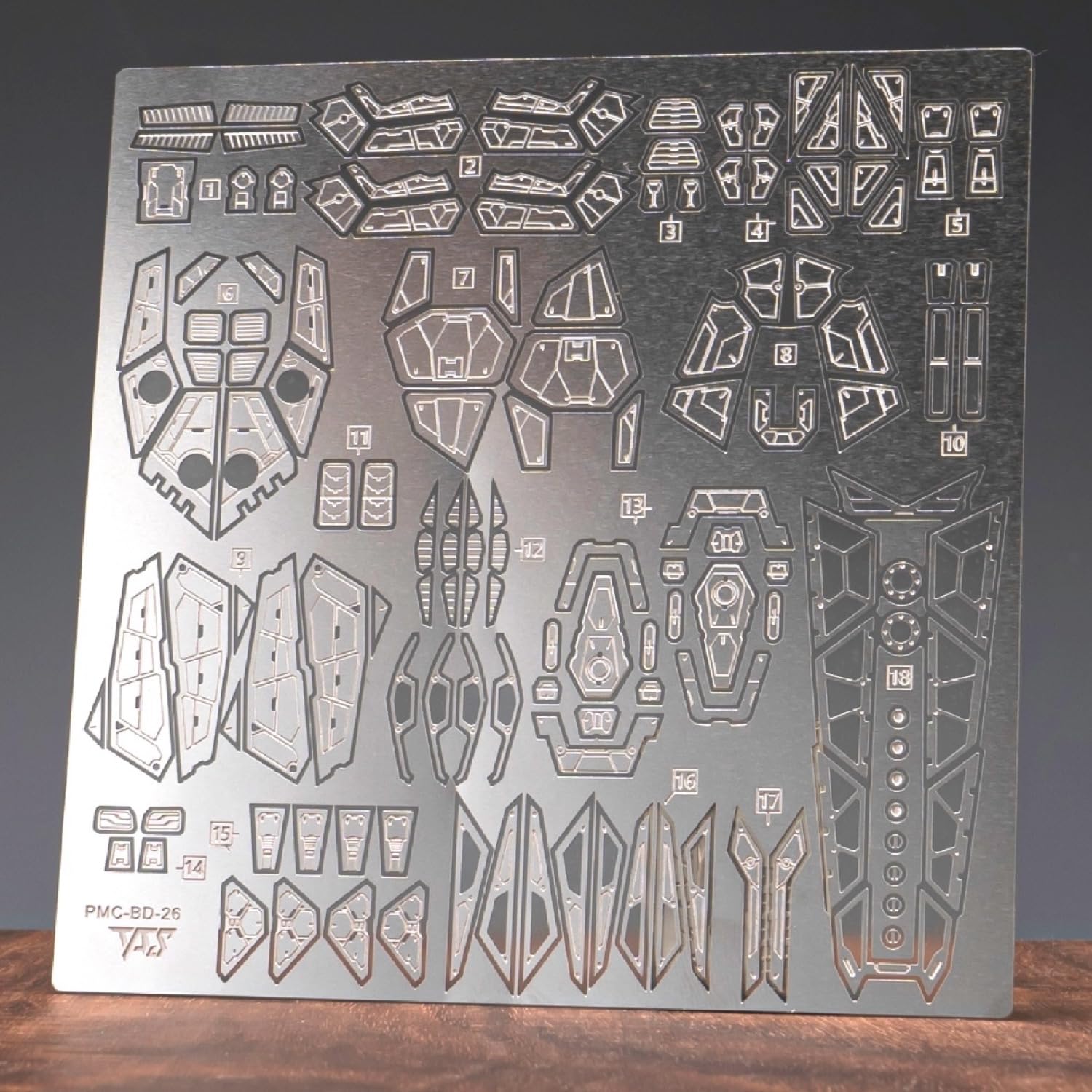 

TAS Metal Parts for and PG Modifications MG Freedom Gundam High-Quality HG, RG, EG, MG, MGSD, Robots, Detail-Up (for 1/100 Ver. 2.0)