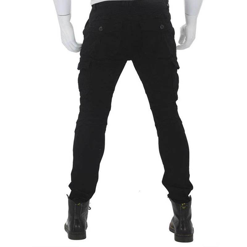 Men's Four-Season Breathable Anti-Fall Motorcycle Riding Jeans