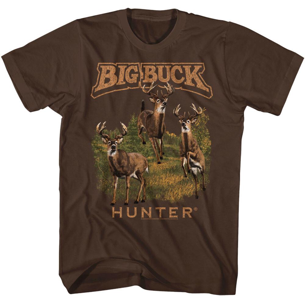 Big Buck Hunter Video Game 3 Beautiful Bucks Men s T Shirt L