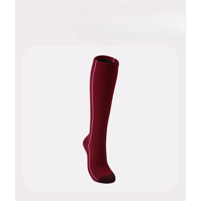 Female Spring and Autumn Outdoor Hiking Tennis Jumping Rope Exercise Long Pressure Calf Socks