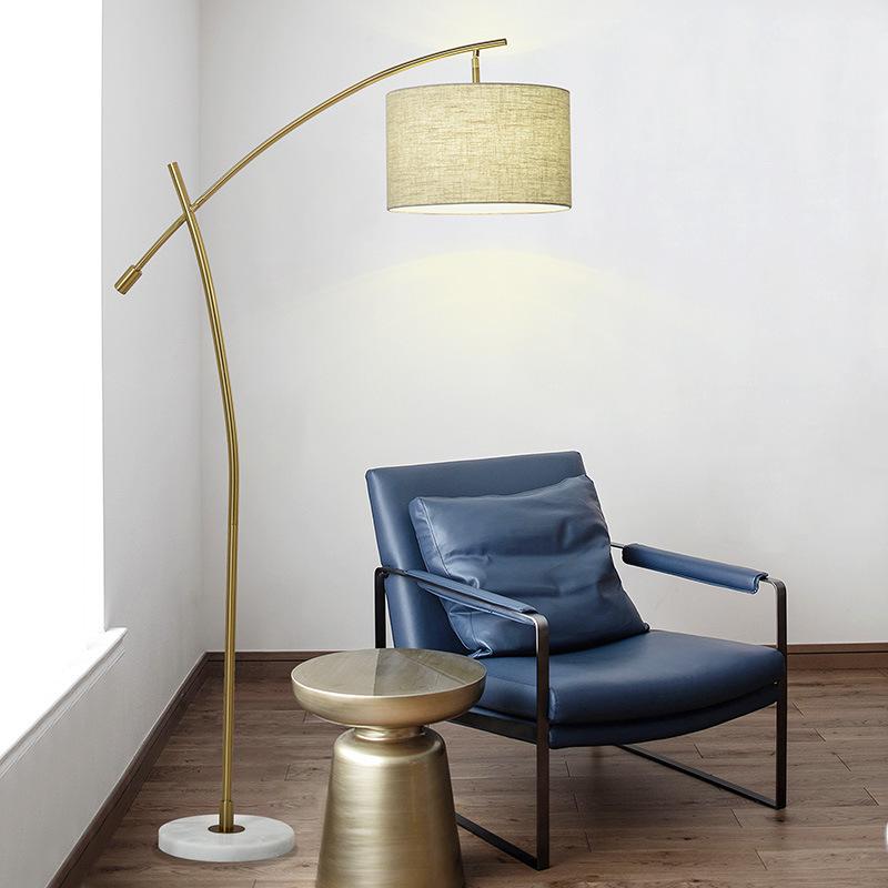 Nordic Style Floor Lamp: Versatile Bedside or Living Room Lighting
