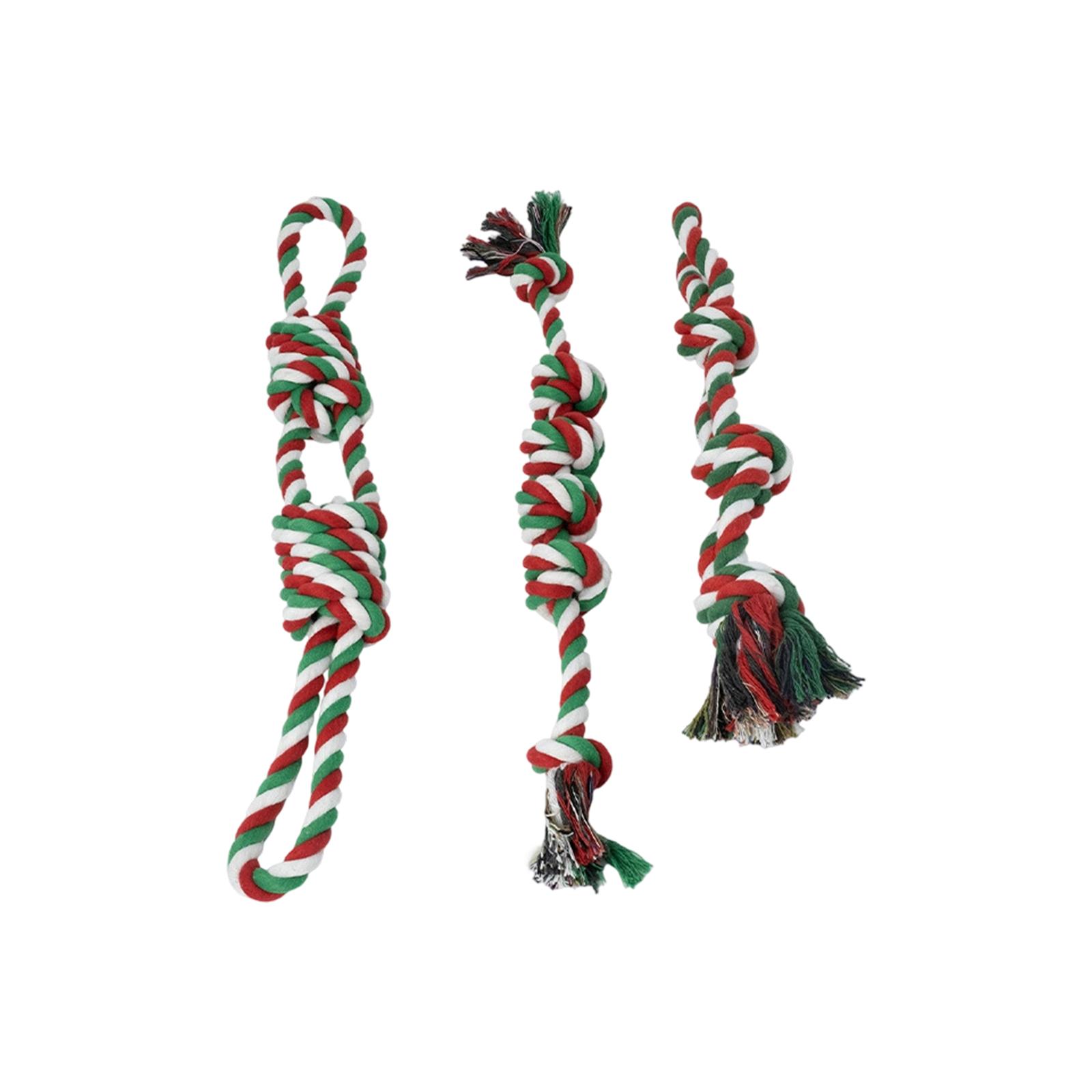 

Handmade Knitted Cotton Rope Pet Supplies, In-Stock , Pullable Corn Chew Toy Interactive Dog Toy One Size