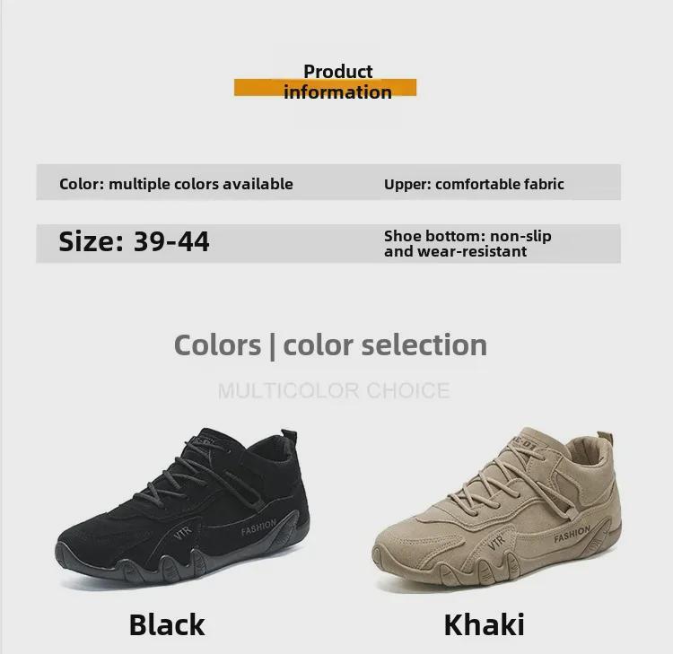 Herren Winter Samt Rutschfeste Arbeits- & Freizeitschuhe: Neuer Stil Konstruktions-Board-Schuhe