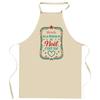 Kitchen Apron - Michelle Christmas Magic - Durable Cotton - Printed In France - Versatile Use