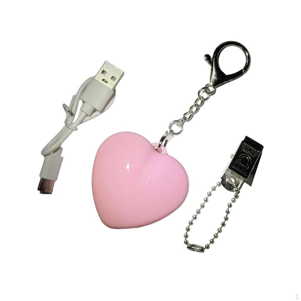 Handbag Touch Light, Lightweight Heart Shaped Mini Night Lamp Purse Light for Nursery, Bedroom