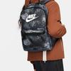 Nike Fabric Backpack Regular Unisex Black Gray Lightweight Casual DH9466-068