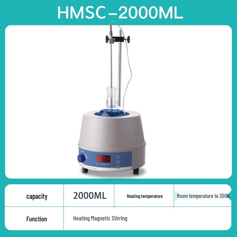 JOANLAB Magnetic Stirrer with Digital Temperature Control, 500ml/1000ml Electric Heating Mantle