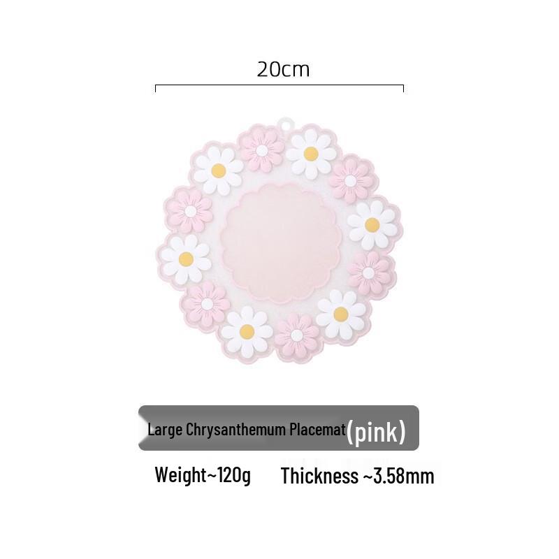 RuHan Cartoon Daisy Heat Insulation Mat Set