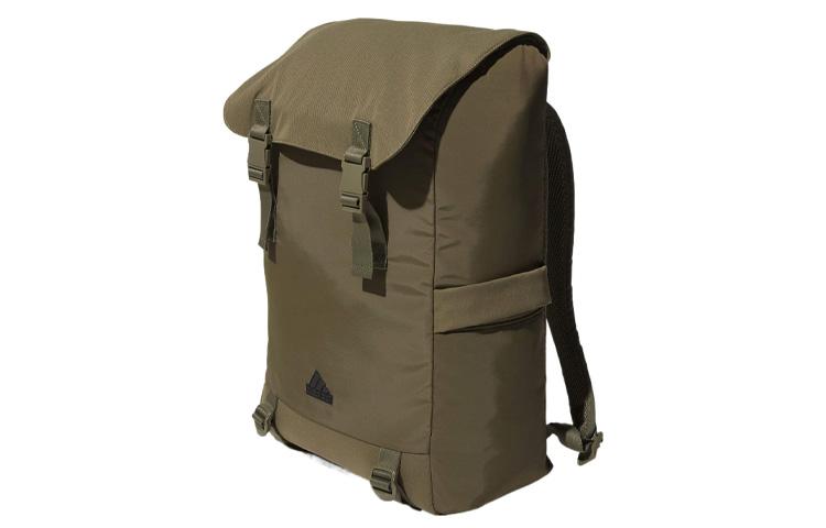 Adidas Recycled Polyester Plain Woven Fabric Backpack Regular Unisex Green IK7298