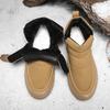 Winterstiefel für Herren Mit Samt Herren-Sneaker Weich und Bequem Sport- und Freizeitkleidung Verschleißfest Rutschfest Neue Knöchelhohe Stiefel
