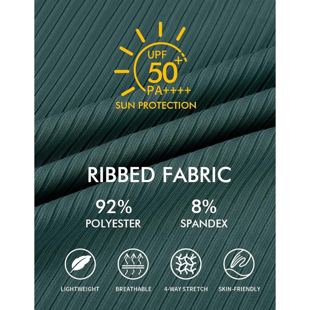 CHARMLEAKS Umstandsbadeanzug mit Rüschen für Damen, gerippter Umstandsbadeanzug mit Knoten, Cutout, gerüschte Schwangerschaftsbademode