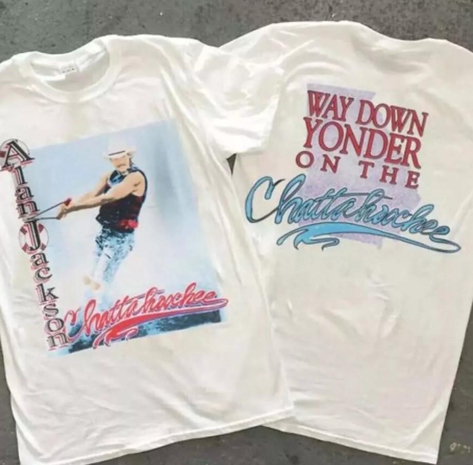 Vintage 90s Alan Jackson Country Music Band T-shirt size S-5XL XXXL