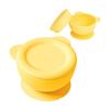 Reliev First Baby Food Suction Bowl, Honey Yellow, 5 Months To 24 Months, Comes with Suction Cup, Baby Food, Tableware, Baby Gift, Hard To Turn Over,