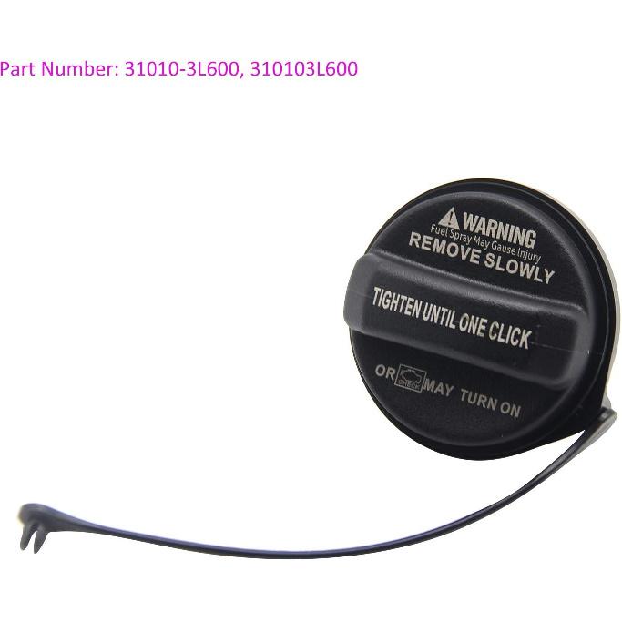 31010-3L600 310103L600 Gas Cap Fuel Tank Gas Filler Cap Replacement for Hyundai Accent Azera Elantra Elantra GT Entourage Equus Genesis Genesis Coupe