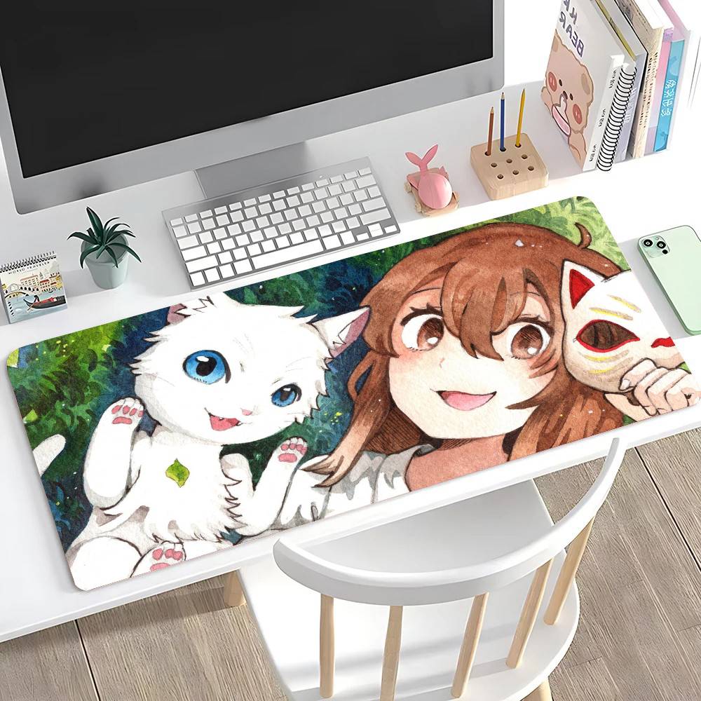 Anime Movie A W-Whisker Away Mousepad Non-slip Suitable For Office Computers Laptops E-sports Game Desk Mats XXL Keyboard