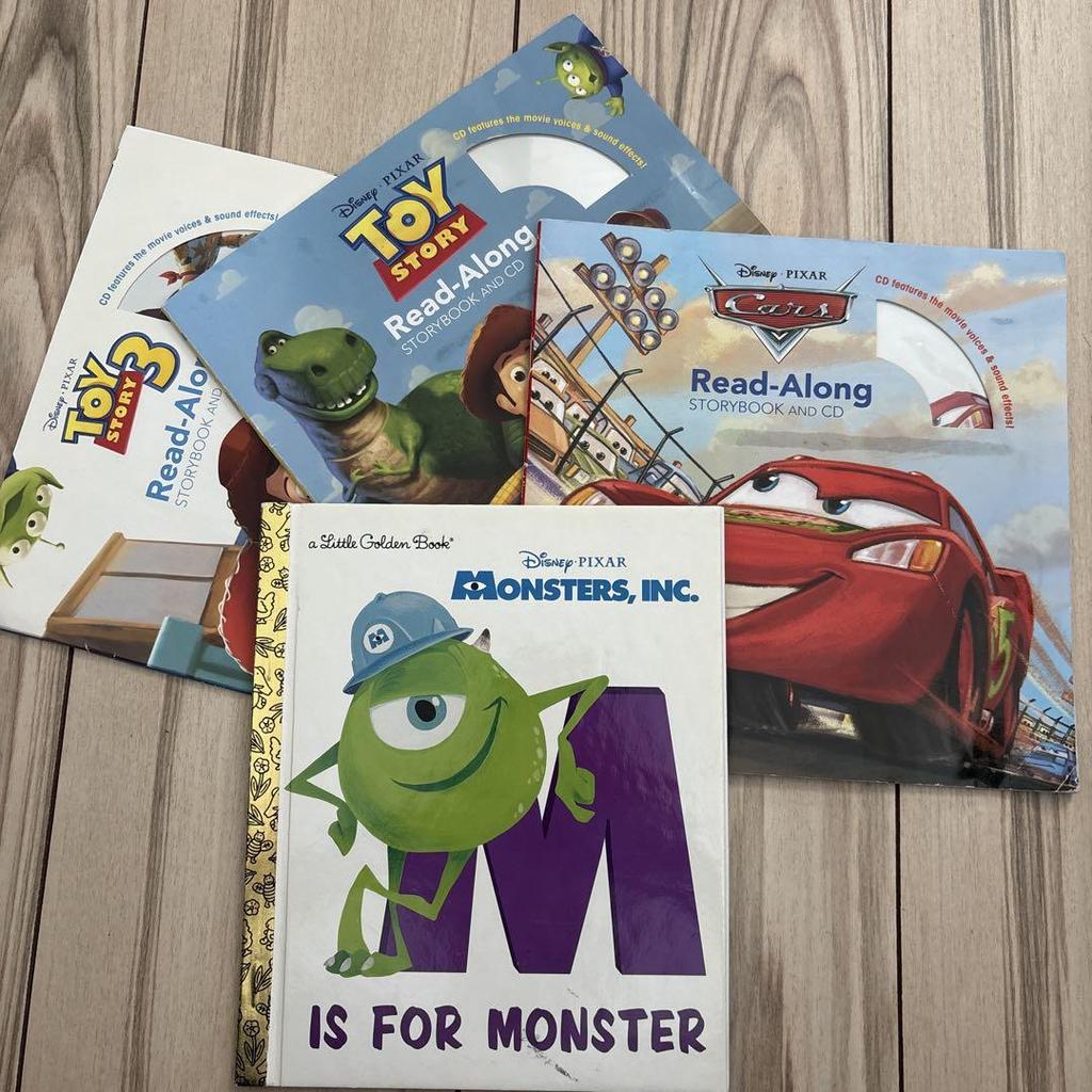 [USED] Read Along Toy Story, Cars