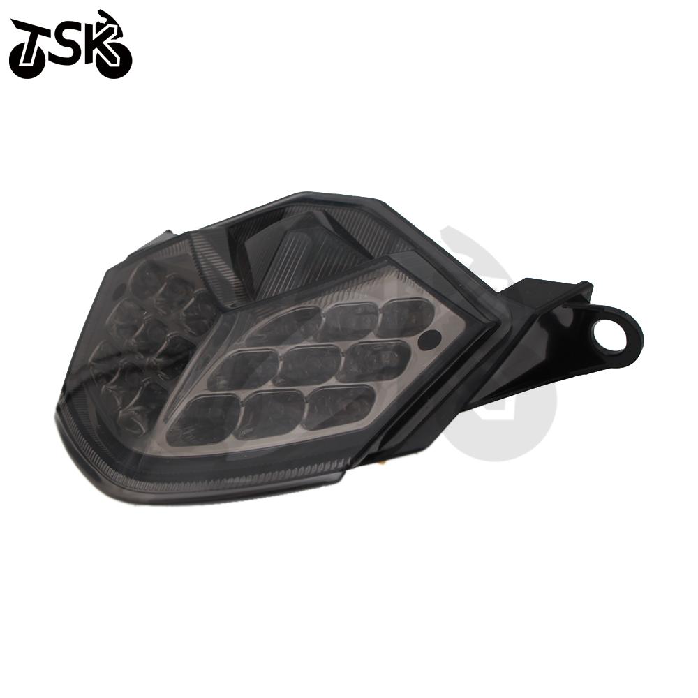 Motorcycle Tail Light Brake Turn Signals Rear LED Lamp For Kawasaki Z750 2007-2013 ZX10R 2008-2010 Z1000 2007-2009 ZX6R
