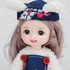 Fashionable Toddlers Mini Dolls for Little Girl Toy Collection 3D Eye Cute Dolls