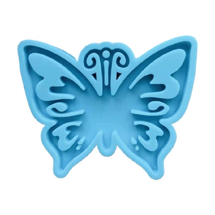 

DIY Keychain Casting Mold for Butterfly Shape Keychain Resin Mold Silicone Mould 1 синий