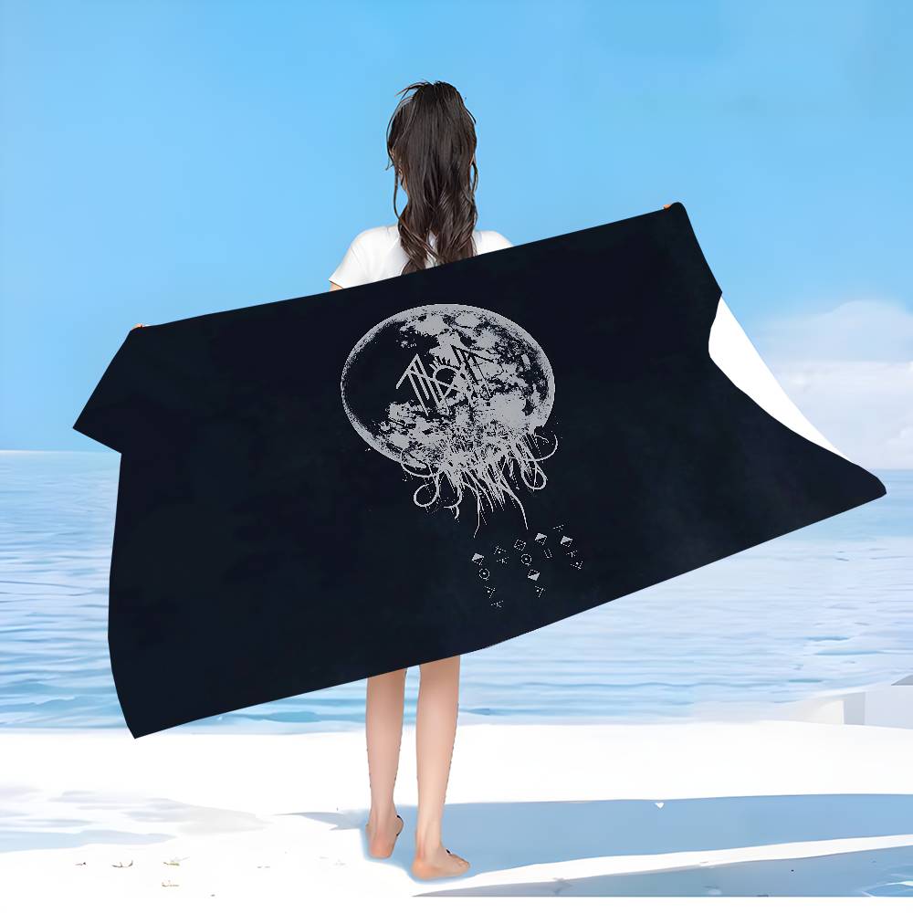 Beliebte Band S-Sleep T-Token Strandtuch Bunte Badetücher für Mädchen Mikrofaser Schnelltrocknend Sandfrei Strand Yoga Fitnessstudio Pool