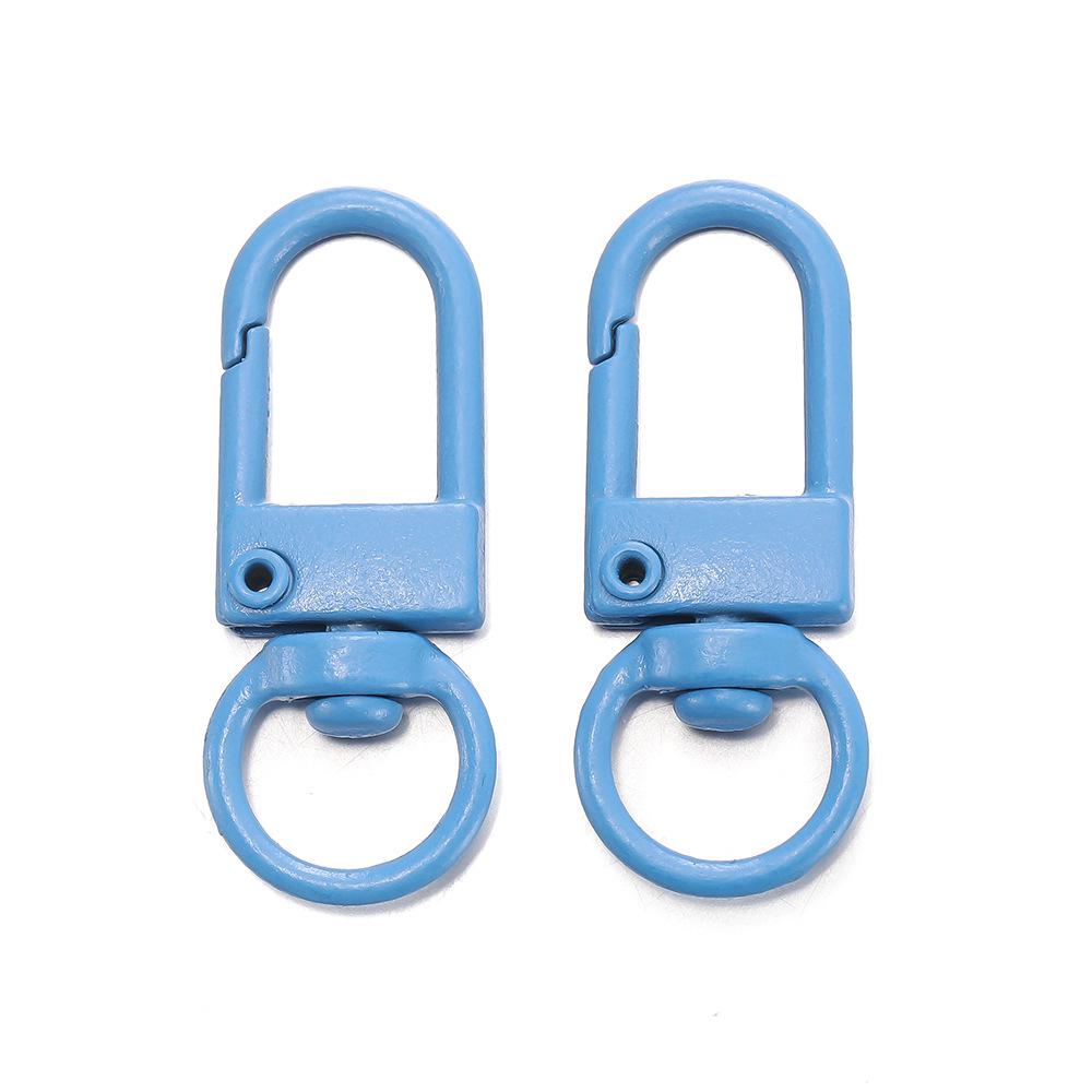 New Color Spray Paint Door Buckle Keychain: DIY Doll Pendant for Phone & Bag