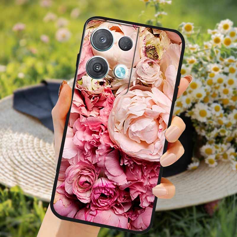 For OPPO Reno 8 Pro 5G Cases Fashion Soft Silicone TPU Shockproof Back Covers For OPPO Reno8 Pro + Plus Phone Case Protect Couqe
