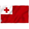 Anley Fly Breeze 3x5 stop Tonga vlajka - Tongan vlajky polyester