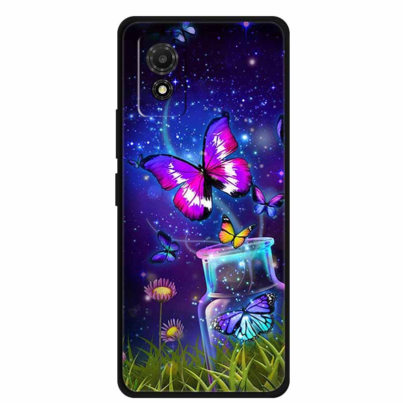 Für TCL 501 Hülle Luxus Mode Weiches TPU Schutz Silikon Handyhülle für TCL 501 T433D Rückseitenabdeckungen TCL501 etui Fundas 6.0"