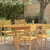 vidaXL Folding Garden Table 160x85x75 Cm Solid Eucalyptus Wood