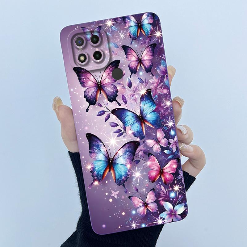 Fashion Simplicity Phone Case For Xiaomi Redmi 9C NFC Soft Liquid Silicone Fundas Redmi9C Redmi 9 C Camera Protection Cover Case