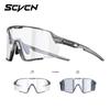 SCVCN Minimalist Sunglasses Men Glasses UV400 Bicycle Goggles Hiking Road Bike Eyewear Running Driving Lightweight Sunglasses