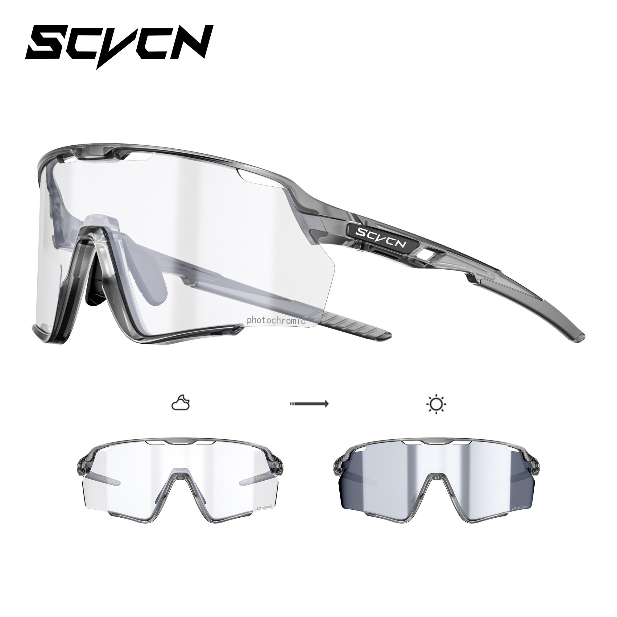 

SCVCN Minimalist Sunglasses Men Glasses UV400 Bicycle Goggles Hiking Road Bike Eyewear Running Driving Lightweight Sunglasses
