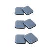Pack of 50 Practical Adhesive Furniture Sliders Pad Quiet Glides Floor Protectors Accessory for Hardwoods and Carpet
