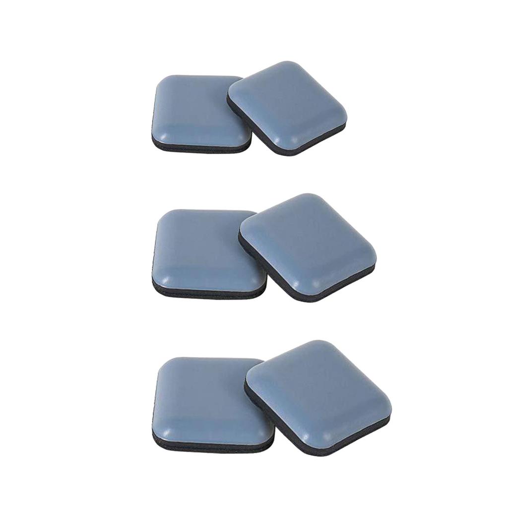 Pack of 50 Practical Adhesive Furniture Sliders Pad Quiet Glides Floor Protectors Accessory for Hardwoods and Carpet