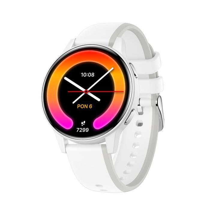 Montre Connectée Sportive - FOREVER - iGo Watch 4 - Blanc - AMOLED 1,28" - Bluetooth V5.3