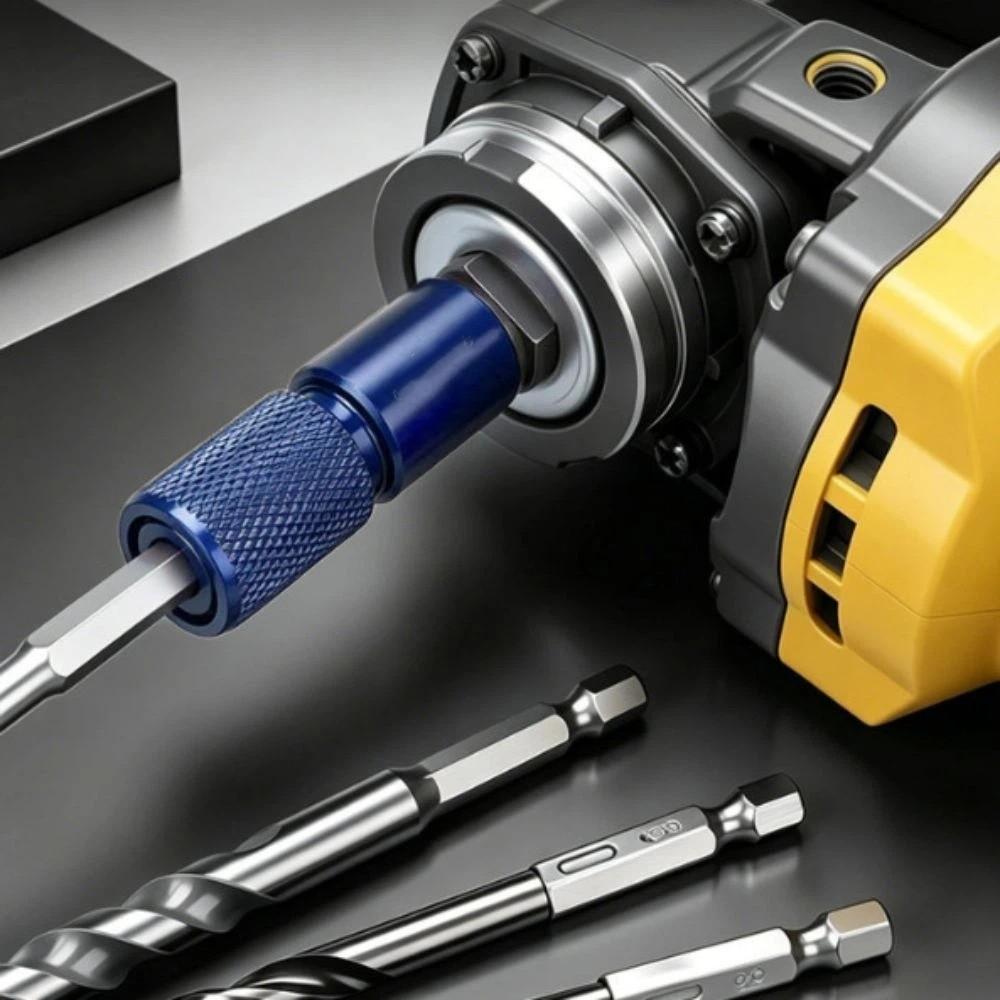 Compact Design Self-Locking Hex Shank Adapter M10 Thread Drill Converter  Professional Construction