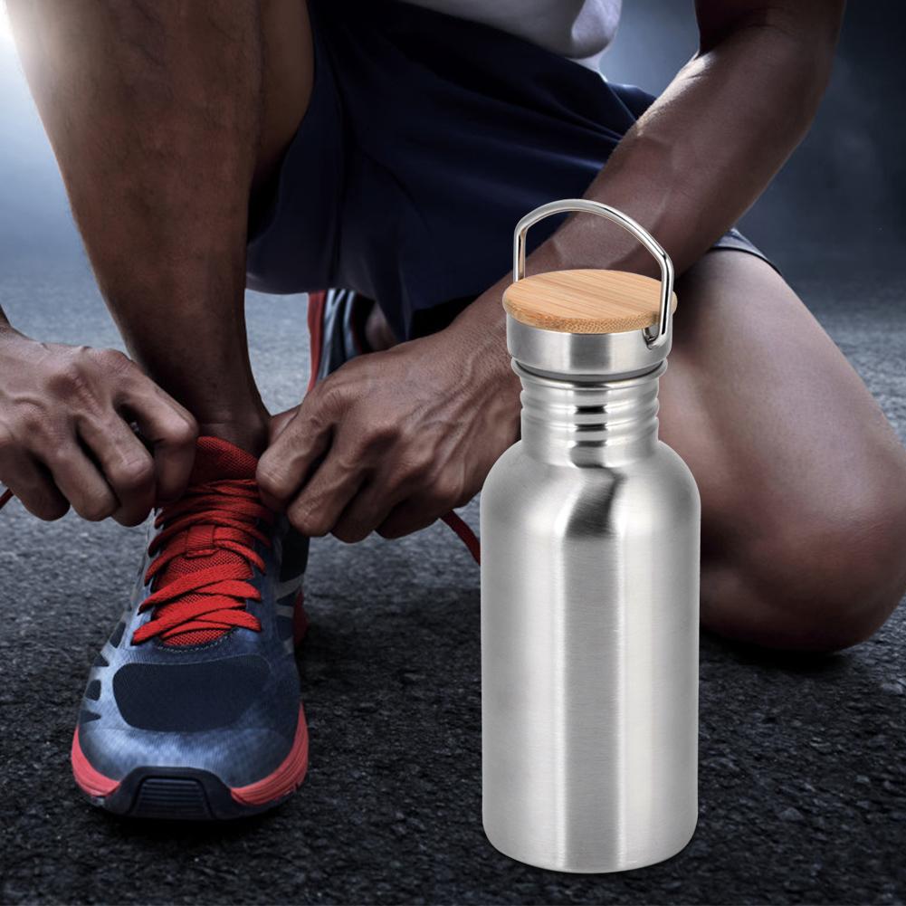 304 Edelstahl Wasserflasche für Reise Outdoor-Sport Camping Wandern Radfahren