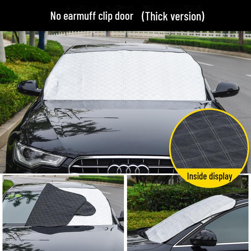 Four Seasons Universal Car Sunshade- Anti-Snow & Anti-Frost Cover