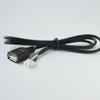 Car Multimedia Player Wire Harness Plug Connector 6 Pin or 4Pin Dual USB Interface Cable Adapter for Android Radio Navigation