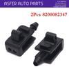2pcs Car Windscreen Washer Nozzle For Renault Megane Mk2 Mk3 Fluence Scenic Mk2 Laguna Oem 8200082347