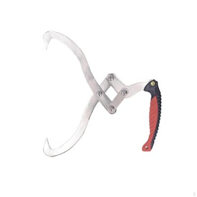 Log Tongs Timber's Dragging Convenient Practical Lifting Grapple Hook Carrier for