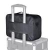 Large Capacity Travel Makeup Case, Portable Artist Organizer with Adjustable Dividers and Shoulder Strap for Toiletries Jewelry