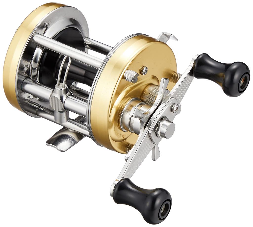 AbuGarcia Ambassador 6501CS Rocket Šampaňské Zlato Levá Ruka Dvojitá Rukojeť Bass Hlava Hadí Sumec Hladinový Kulatý Naviják