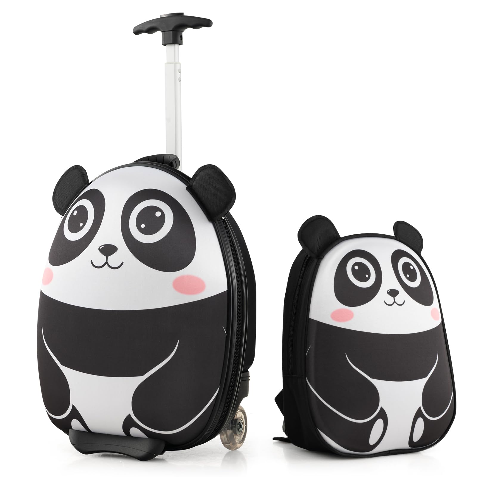 

Costway Kids Child Carry Carry Baby Toy Birthday Gift Carry, Carry, 2-Piece Set, Children s Suitcase, Case, Bag, Backpack, Carry-on, Travel,