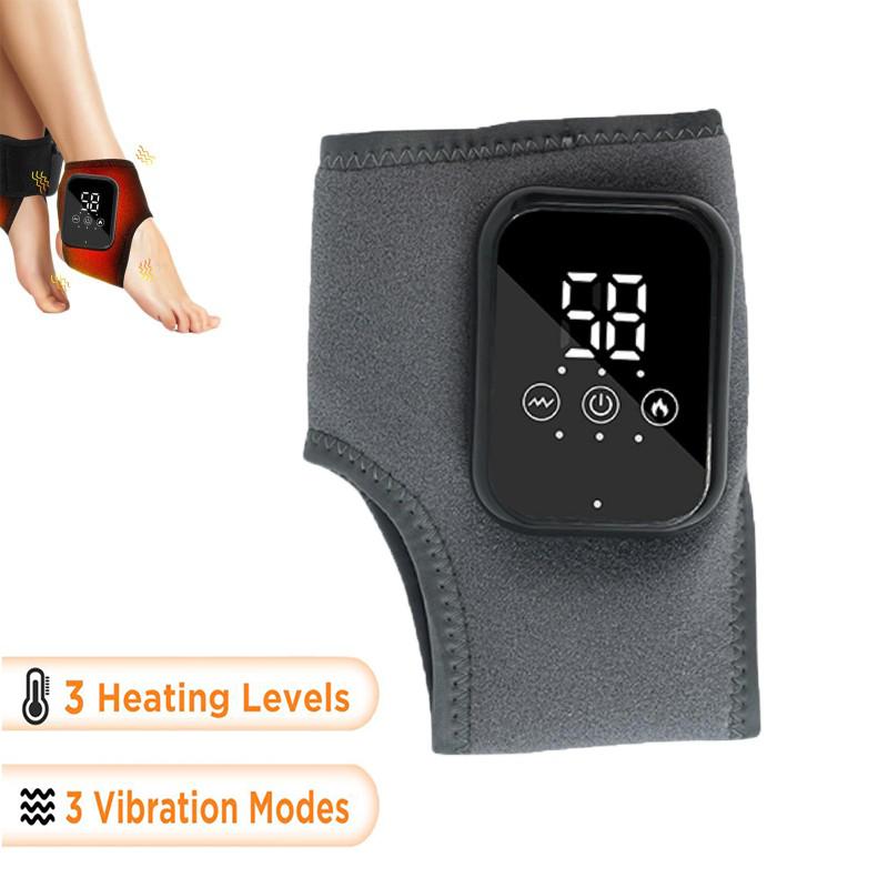 

Heating Foot Massager Electric Vibration Relaxation Ankle Massager Warm Ankle Brace Joint Sprain Support Ankle Protection